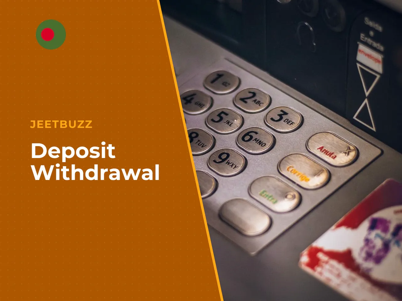 Deposit, Withdrawal and Payment Methods at a Glance. Payment methods for deposit and withdrawal on Jeetbuzz include local gateways and cryptocurrency channels. In the Bangladesh context the following 
