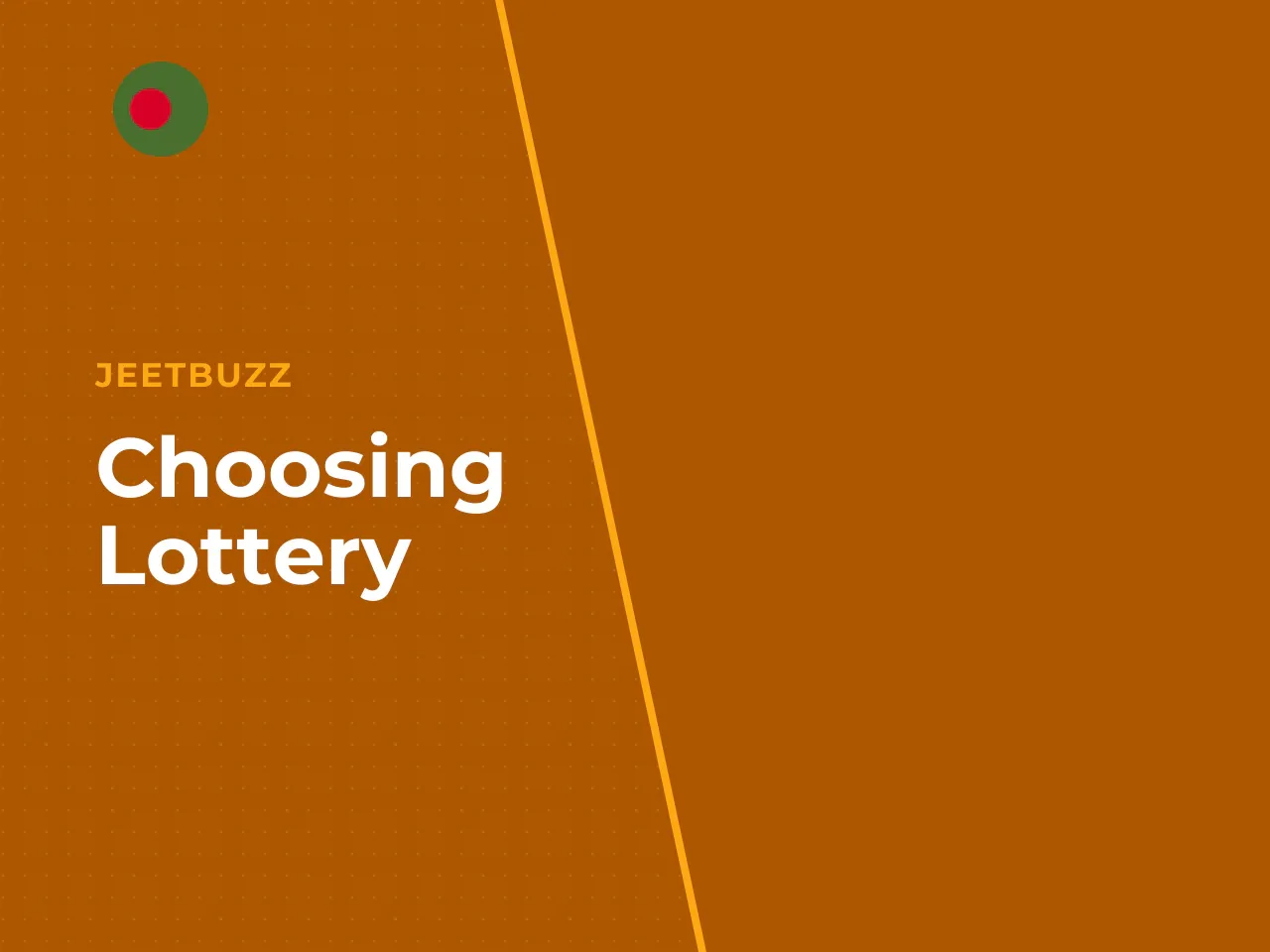 Choosing a lottery, ticket and numbers. You choose a lottery based on the available jackpot or draw schedule, select standard physical tickets or syndicates, and pick winning numbers either manually o